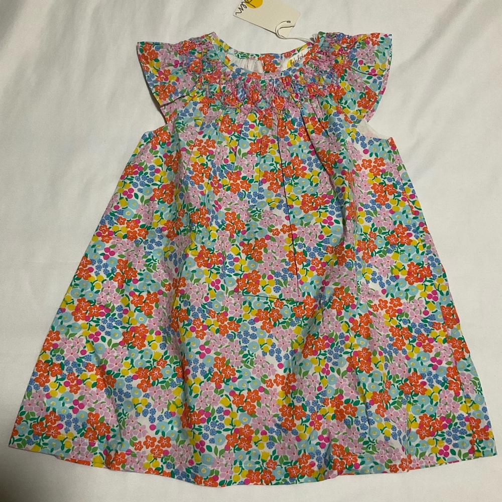 MINI BODEN 12/18 Floral Dress